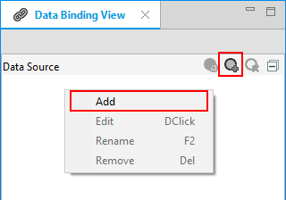 Adding a data source