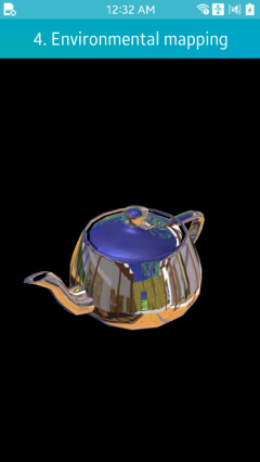 Cube mapping example