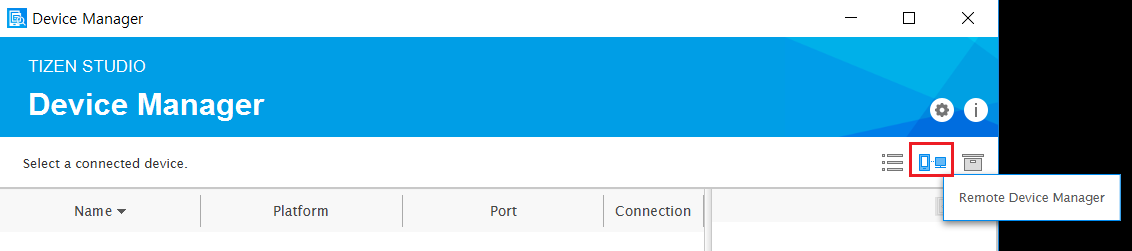 Device Manager-Remote Device Manager