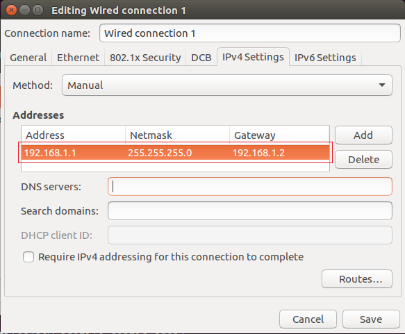 Linux Network Configuration