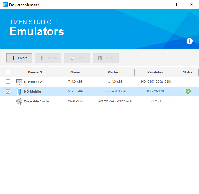 Emulator Manager and ECP