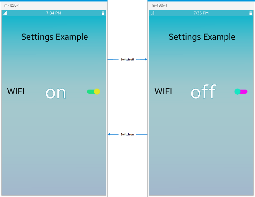 Custom UI component example