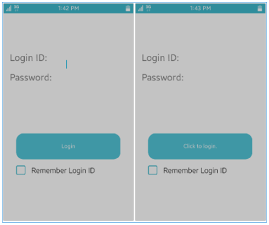 Running Login application