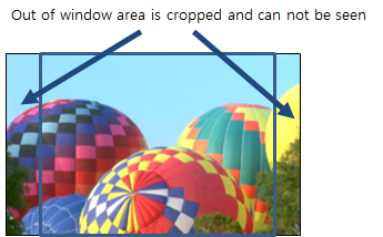 Cropped full screen mode example 2