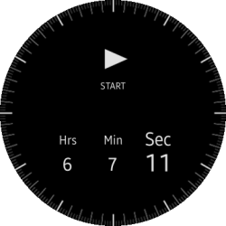 (Circle) Rotary Timer main views