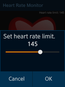 Heart Rate Monitor screens